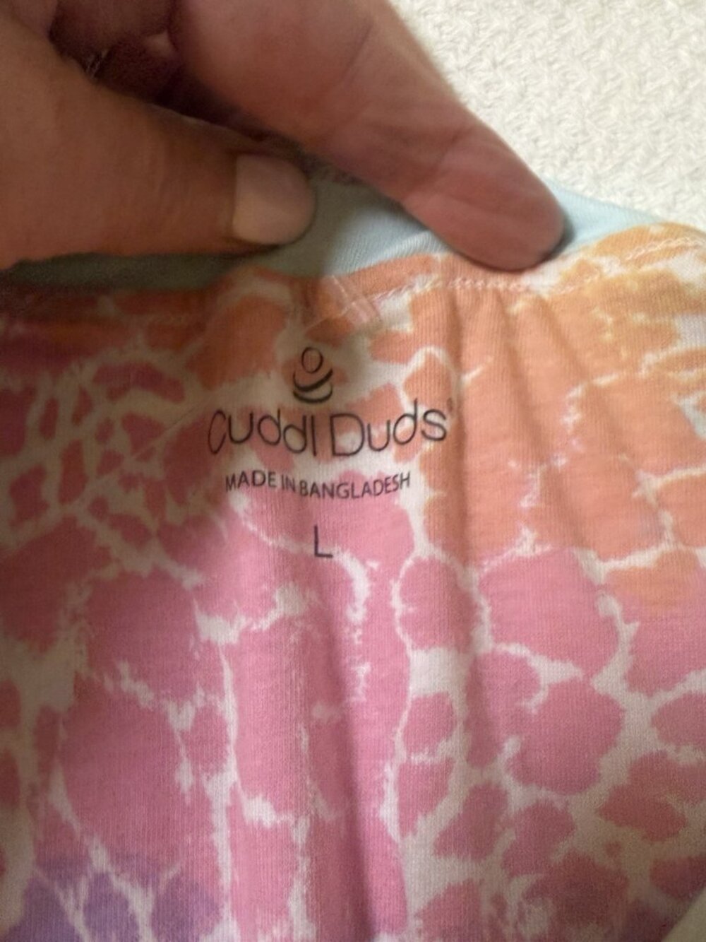 Cuddl Duds Women's 2-Pc. Printed Shortie Boxer Pajamas Set - Size M  NEW W/TAGS! - Picture 3 of 5
